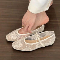 Women's Shoes Platform Ballet Flats Female Footwear  Ballerinas Comfortable Dress Mary Janes