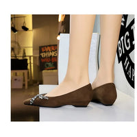 New Spring Crystal Women Mary Jane Shoes Fashion Shallow Slip on Elegant Party Dress Low Heel Shoes