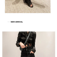 Designer Fringe Wedges Boot Sandals Woman High Heels Open Toe Party Prom Shoes Sexy Zipper Female Pumps Women Boots