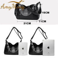 Genuine Brand Leather Sac Luxury Handbags Purses Women Bags Designer Shoulder Crossbody Messenger Bags Female Hand Bag
