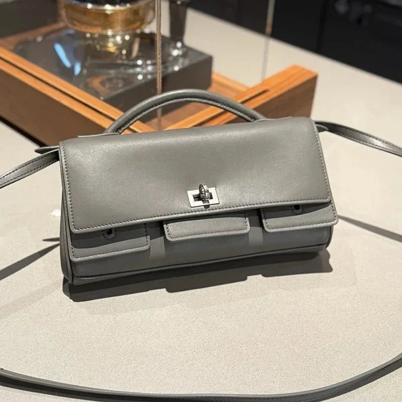Luxury Women Bags PU Leather Shoulder Bags Women Fashion Gold Buckle Handbags Women Crossbody Bags