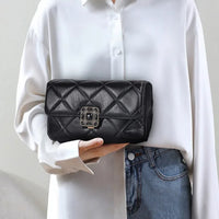 Chic Argyll Women's Crossbody Bag Trendy Autumn/Winter Vintage High-End Feel Versatile Small Square Bag