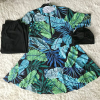 Floral Modest Burkini Femmes Women Muslim Swimwear Burkini Islamic Swimsuit