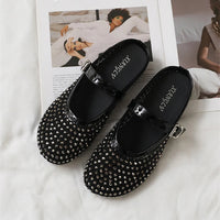 Luxury Shinny Diamond Women Mules Slippers Summer Shoes Crystal Footwear Rhinestones Slip On Brand Mary Jane Sandals Mesh Clogs