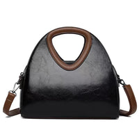 Vintage Genuine Leather Women's Bag Crossbody Shoulder Bag Fashion Large Capacity Handbag Tote Bag