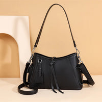 Soft Genuine Leather Crossbody Bag Women Fashion Shoulder Bag Large Capacity Handbag and Purse Ladies Cow hide Messenger Bag