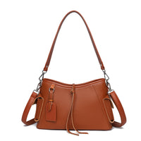 Soft Genuine Leather Crossbody Bag Women Fashion Shoulder Bag Large Capacity Handbag and Purse Ladies Cow hide Messenger Bag