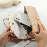 Fashion Elegant Clutch Bag Chain Dinner Bag Bride Bridesmaid Lady Handbag