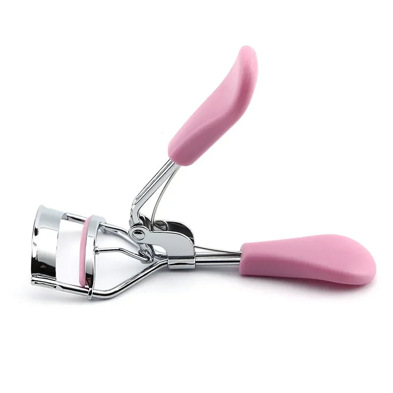 Eyelash Curler Wide-angle Partial Curling Lash Curlers Rubber Lashes Pad Beginners Fake False Eyelashes Aid Styling Makeup Tools