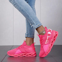 Trendy Pink Running Sneakers Shoes Women Walking Sneakers Breathable Women's Sports Shoes Lightweight Women's Sneakers Outdoor Natalia Home Fashion    Natalia Home Fashion