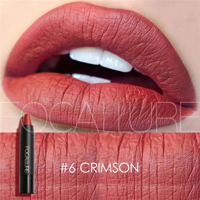 Matte Lipstick many Colors Waterproof Matte Lipsticks Soft Texture Lip Stick Cosmetic Sext Red Nude Lip Makeup