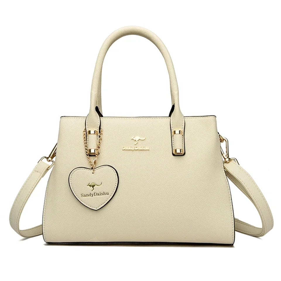 Soft Leather Luxury Handbags Women Bags Designer Shoulder Crossbody Bags for Women Casual Ladies Travel Bag Female Messenger Bag