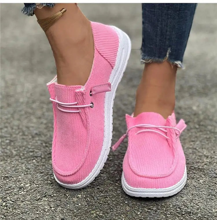 Fashion Women's Sneaker Walking Woman Shoes Soft Female Sneakers Slip On Casual Shoes Women Sneakers