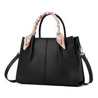 Genuine Leather Women Shoulder Crossbody Bag Large Capacity Soft Cowhide Handbag Ladies Tote Sac