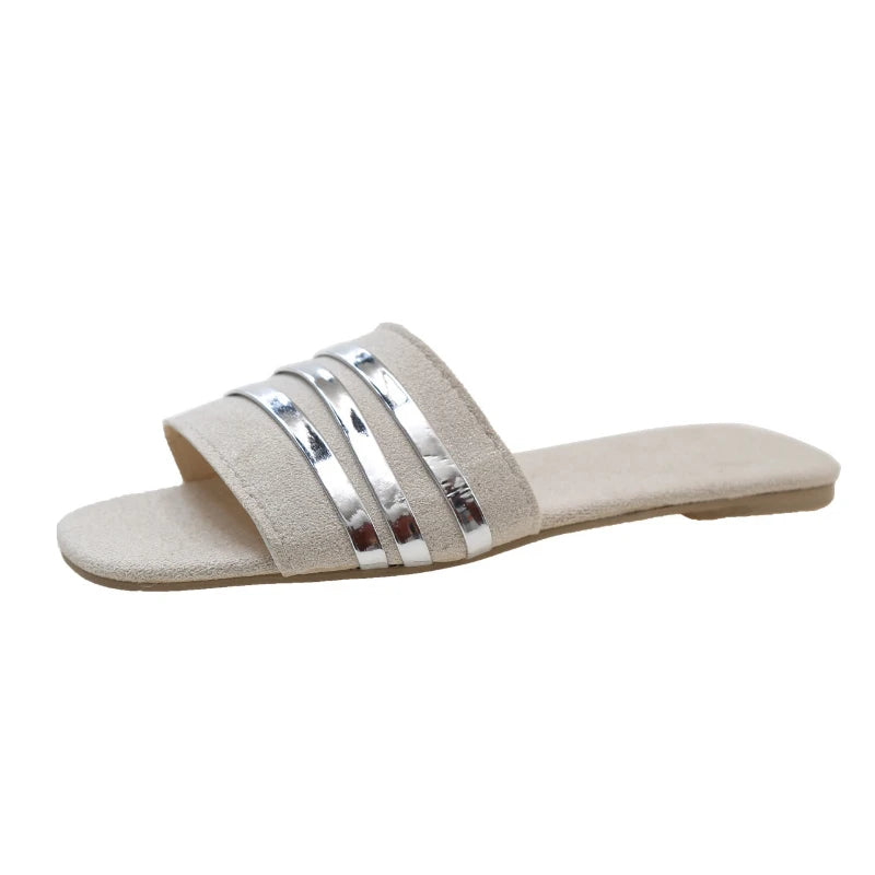 Flat-bottomed Women's Sandals, Outdoor Comfortable Casual Shoes, Fashionable and Versatile - Natalia Home Fashion