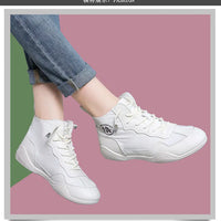 Spring Summer High-top Canvas Shoes Thin Breathable All-match Korean Shoes Trend Women Sneakers