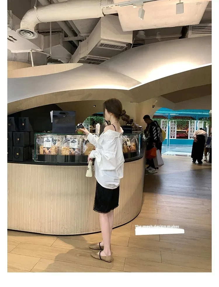 Round Toe Mary Jane Shoes Leather Grape Pattern Retro Style Hollow Weave Upper Low Heel Slip-On Retro Flats