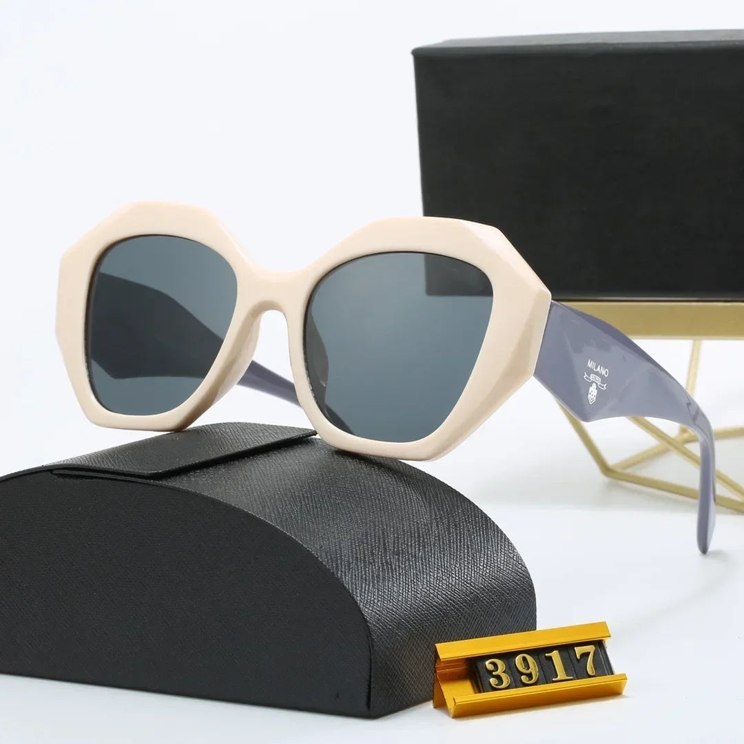 3D sunglasses for women, high-end anti-ultraviolet and small fashion goggles