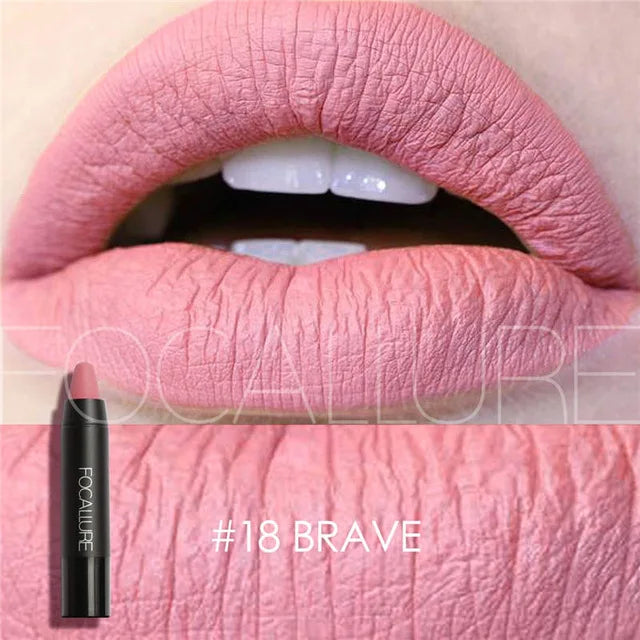 Matte Lipstick many Colors Waterproof Matte Lipsticks Soft Texture Lip Stick Cosmetic Sext Red Nude Lip Makeup
