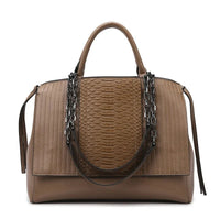 Fashionable Crocodile Pattern Tote Bag Women's Large Capacity Handbag High-End Feel Shoulder Bag Cross-Border New Model