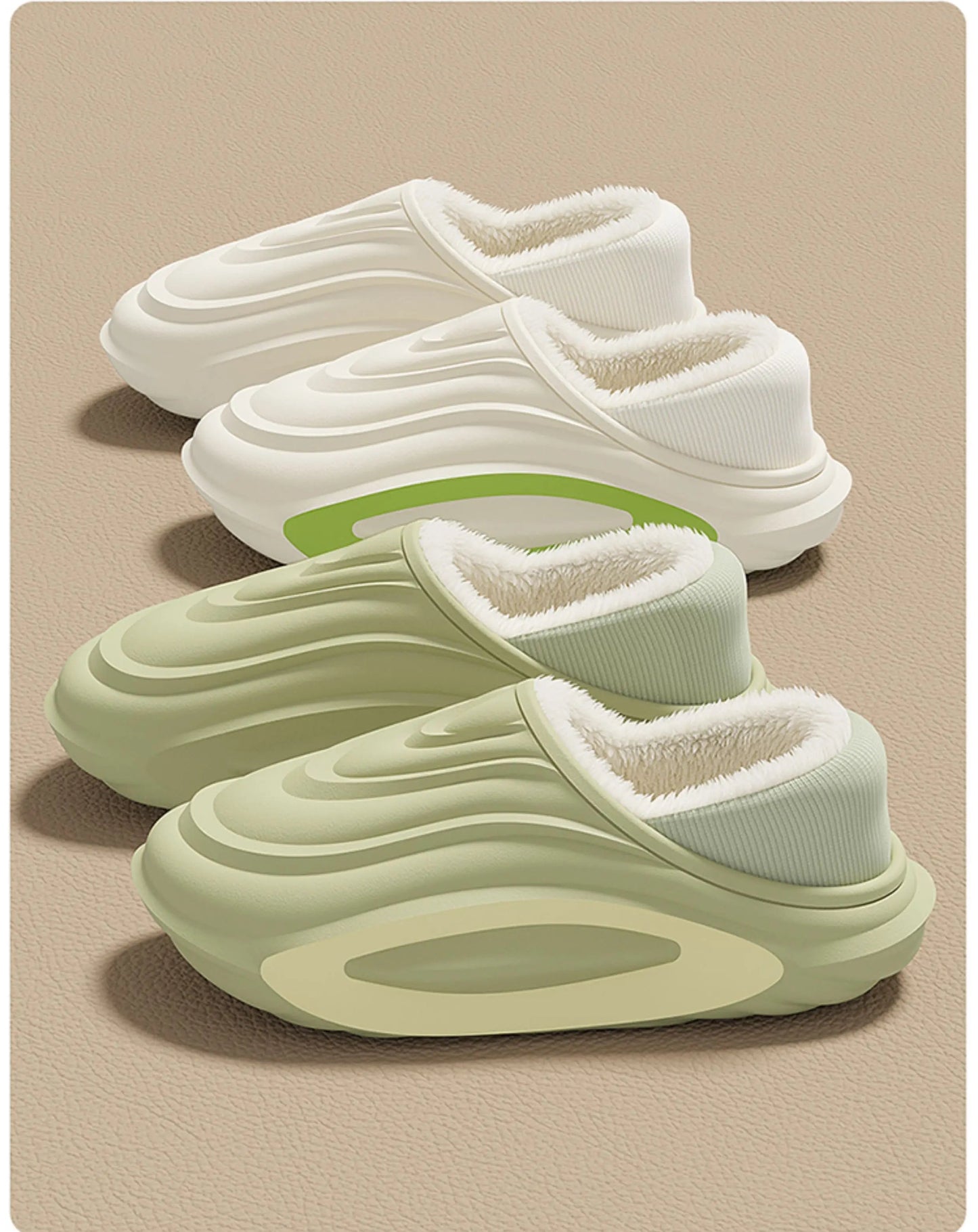 Shoes Ladies' Slippers Winter Footwear Platform Massage Flat Slides Cover Heel Shoes Winter Woman Slipper Platform Slides - Natalia Home Fashion
