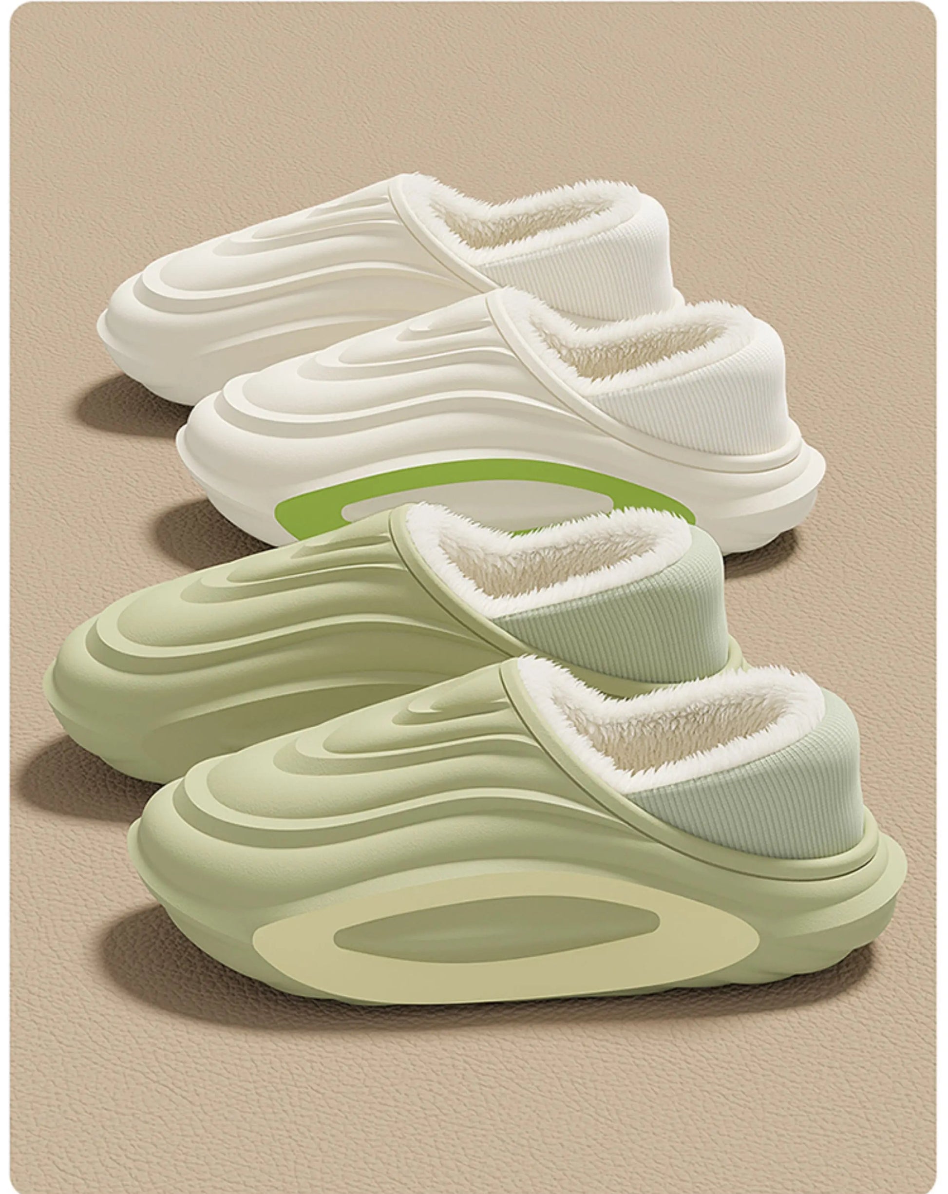 Shoes Ladies' Slippers Winter Footwear Platform Massage Flat Slides Cover Heel Shoes Winter Woman Slipper Platform Slides - Natalia Home Fashion