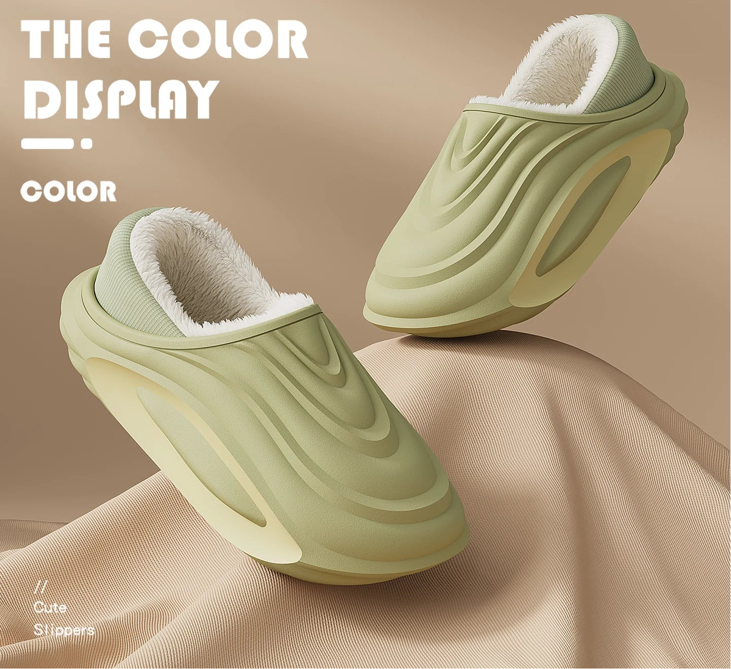 Shoes Ladies' Slippers Winter Footwear Platform Massage Flat Slides Cover Heel Shoes Winter Woman Slipper Platform Slides - Natalia Home Fashion