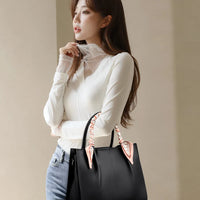 Genuine Leather Women Shoulder Crossbody Bag Large Capacity Soft Cowhide Handbag Ladies Tote Sac