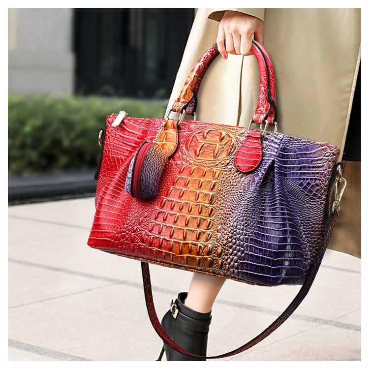 Designer Leather Shoulder Bag For Ladies With Elegant Crossbody Option And Durable Build