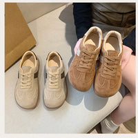 Fashion Trend Women's Casual Shoes College Style Wide Toe Soft Comfortable Flat Shoes Outdoor Casual Sports Shoes
