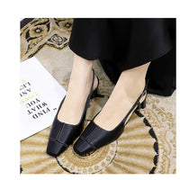 Design Shallow Women Pumps Pointed Toe Sling backs Sandals Elegant Office Work Thin High Heels Shoe Retro Shoes Women