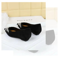 New Spring Crystal Women Mary Jane Shoes Fashion Shallow Slip on Elegant Party Dress Low Heel Shoes