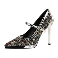 French Style Pointed Sexy High Heels for Women Thin Heels and Shallow Mouth Single Shoes