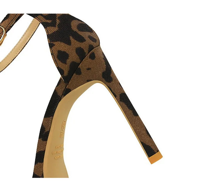 Super High Heels Nightclub Women's Shoes Open-toed Women's Sandals