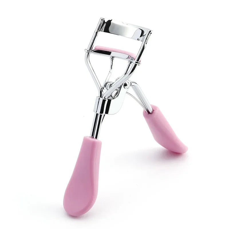 Eyelash Curler Wide-angle Partial Curling Lash Curlers Rubber Lashes Pad Beginners Fake False Eyelashes Aid Styling Makeup Tools