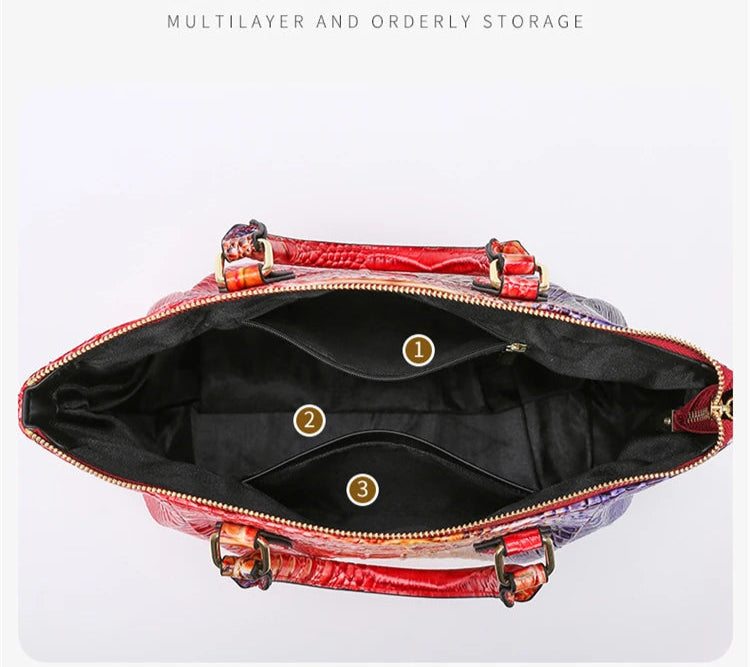 Designer Leather Shoulder Bag For Ladies With Elegant Crossbody Option And Durable Build