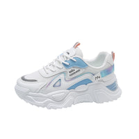 Style Women's Sports Shoes Platform Flat Shoes Women's Shoes Green casual sneakers Women's Thick Sole Sports Shoes