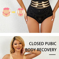 Seamless bodysuit printed plus size tummy control shapewear flat belly slimming full body shaper corset underwear women tank top