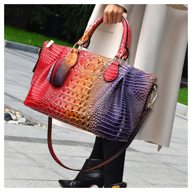 Designer Leather Shoulder Bag For Ladies With Elegant Crossbody Option And Durable Build
