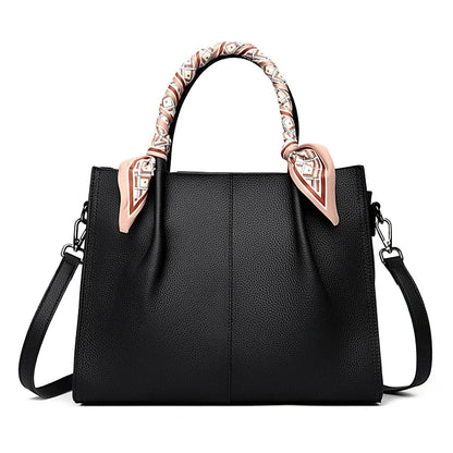 Genuine Leather Women Shoulder Crossbody Bag Large Capacity Soft Cowhide Handbag Ladies Tote Sac - Natalia Home Fashion