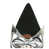 French Style Velvet Pointed Toe High Heels Hollow out Embroidery Butterfly Knot Party Shoes Women's Low Heel Single Shoes