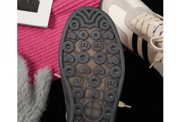 Women Tennis Sneakers Flats Ladies Fashion Lace-up Vulcanized Shoes Spring Autumn Woman Outdoor Trainers Footwear