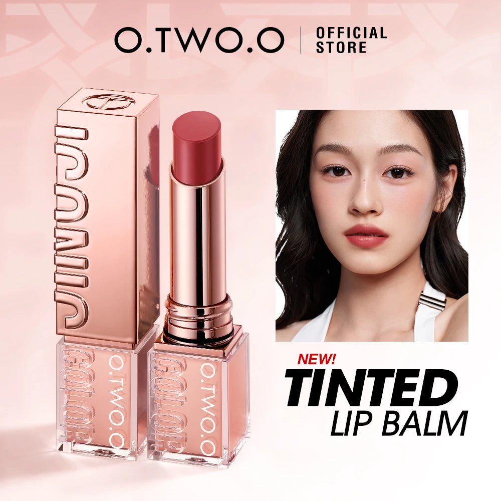 Lipstick Lip Tint Moisturizing Nourishing Glow Lightweight Smooth Non-Sticky Refreshing Red High-shine Lipstick Makeup