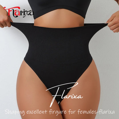 High Waist Slimming Control Thongs Tummy Shaper Underwear Women Seamless Shapewear Panties Compression Abdomen Briefs