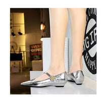 Spring Women's Shoes Classic Style Fashion Pointed Toe Daily Commuter Women's Mary Jane Party Ladies Shoes