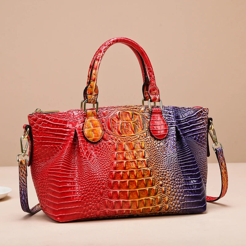 Designer Leather Shoulder Bag For Ladies With Elegant Crossbody Option And Durable Build