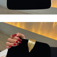 Elegant Evening Bags For Women Luxury Black Clutch Fashionable Envelope Clutch Bag, Party Wedding Handbag For Women Dinner Bag