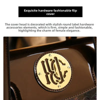 Fashionable Midlife Mom Handbag 2025 New Model Soft PU Leather Women's Bag Elegant High-End Crossbody Handbag Polyester Lining