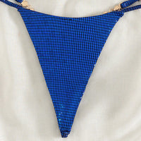 Sexy Extreme Mini Micro Thong Bikini Diamond Bikinis Female Swimsuit Women Swimwear Two-pieces Bikini Set Bathing Suit Swim