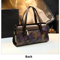 Fashionable Midlife Mom Handbag Soft PU Leather Women's Bag Elegant High-End Crossbody Handbag Polyester Lining